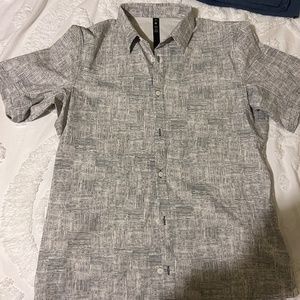 Lululemon button down shirt short sleeve